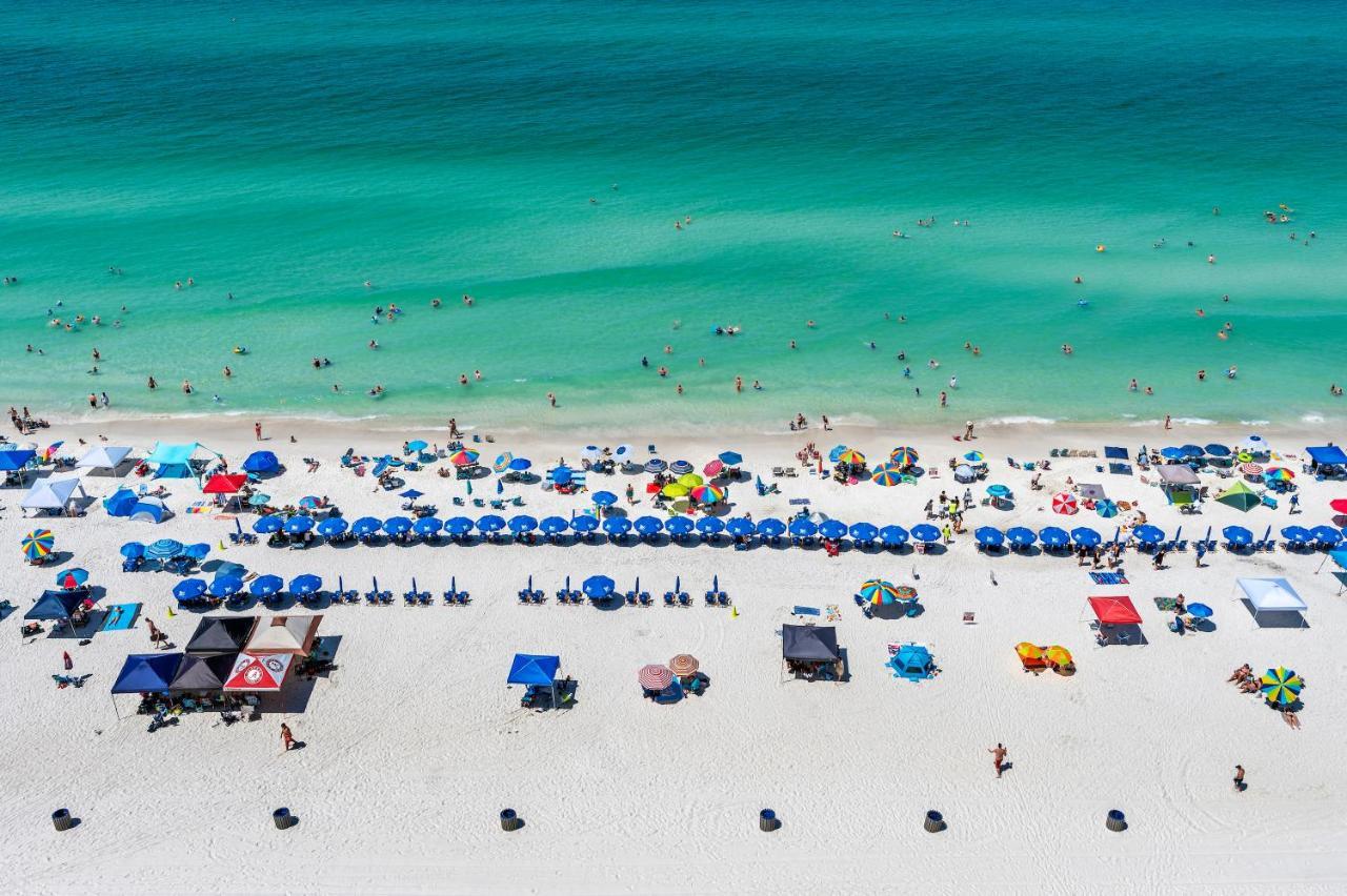 Stunning Ocean & Sunset Views, Direct Beach Access With 2 King Bedrooms At Panama City Beach, Fl Bagian luar foto